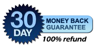 30-day money back guarantee